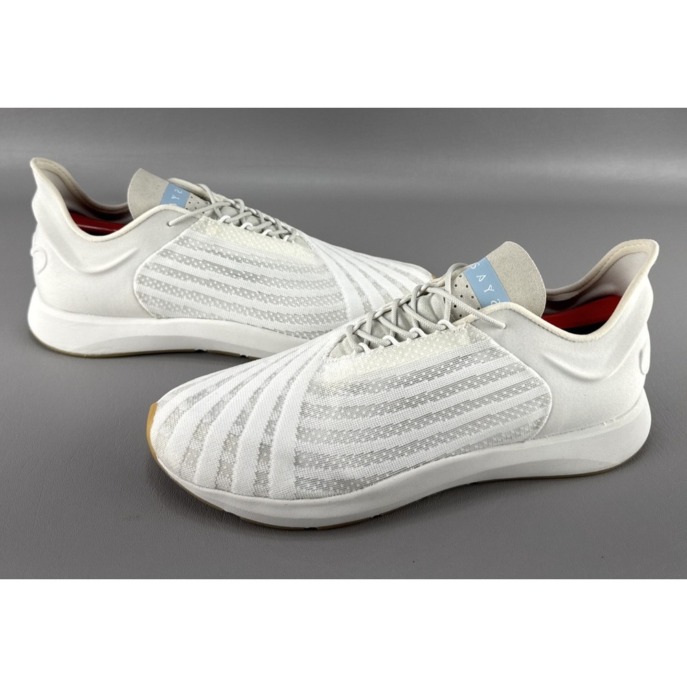 Saysh One Allyson Felix Shoes‎ Womens Size 11 White Lightweight Running Sneakers